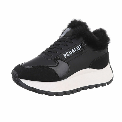 Mustad soojad vabaaja jalatsid
